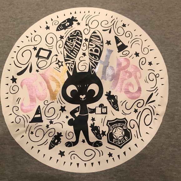 NWT Shanghai Disney Judy Hopps T-Shirt - Picture 3 of 6